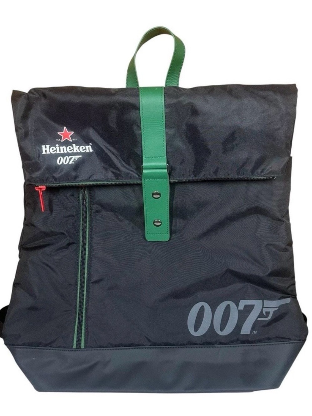 Official James Bond Heineken Backpack 007 Promotional Item Rare No Time to Die